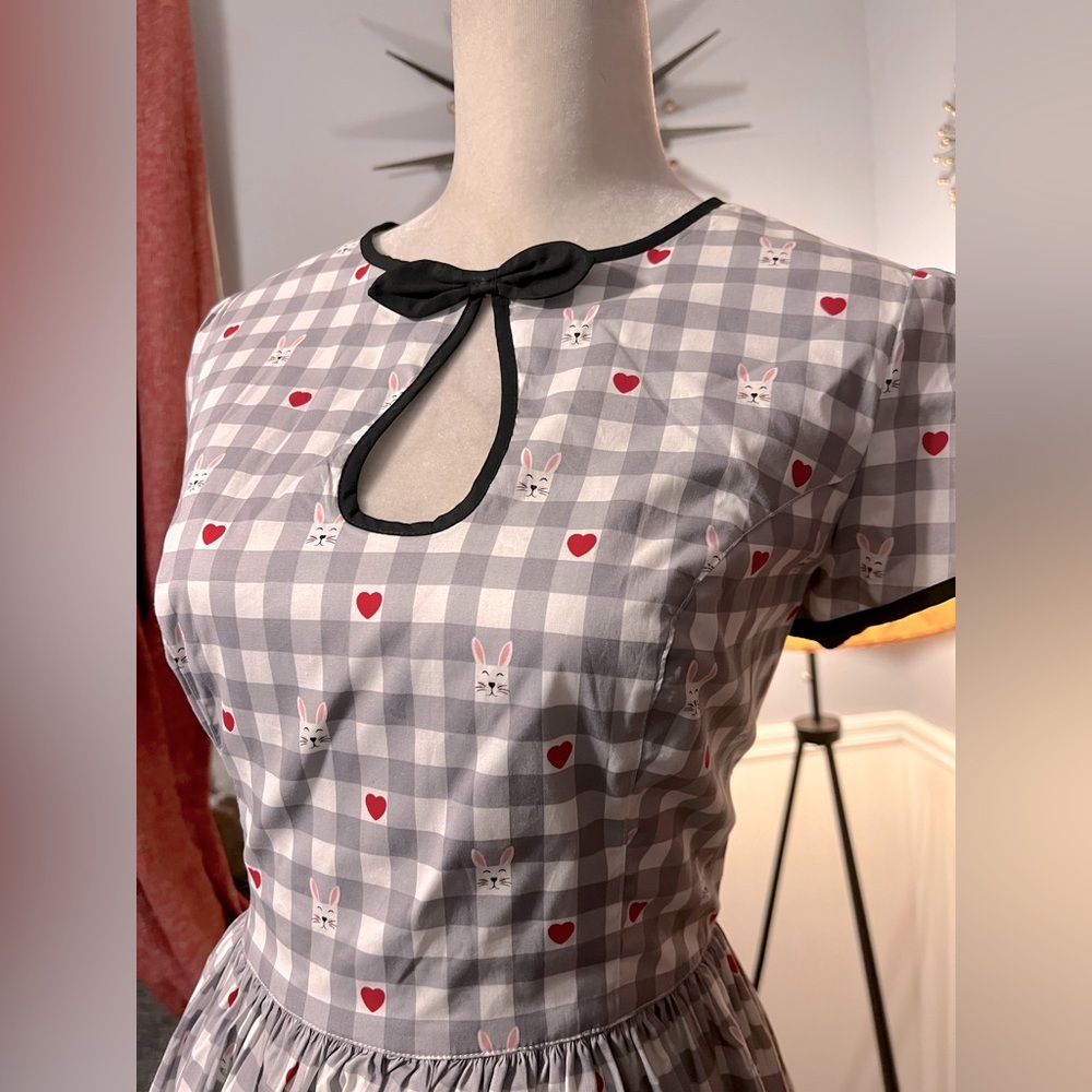 Hell Bunny Gingham Picnic Dress